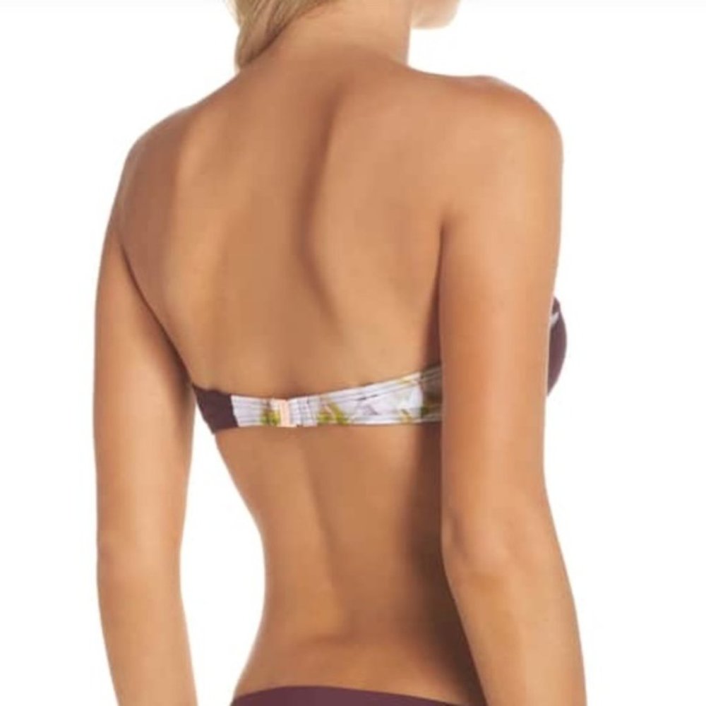 NWT TED BAKER LONDON Gardea Gardenia Bikini Top - Picture 3 of 11